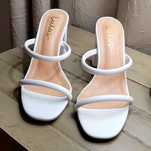 Lulus White High Heel Sandals